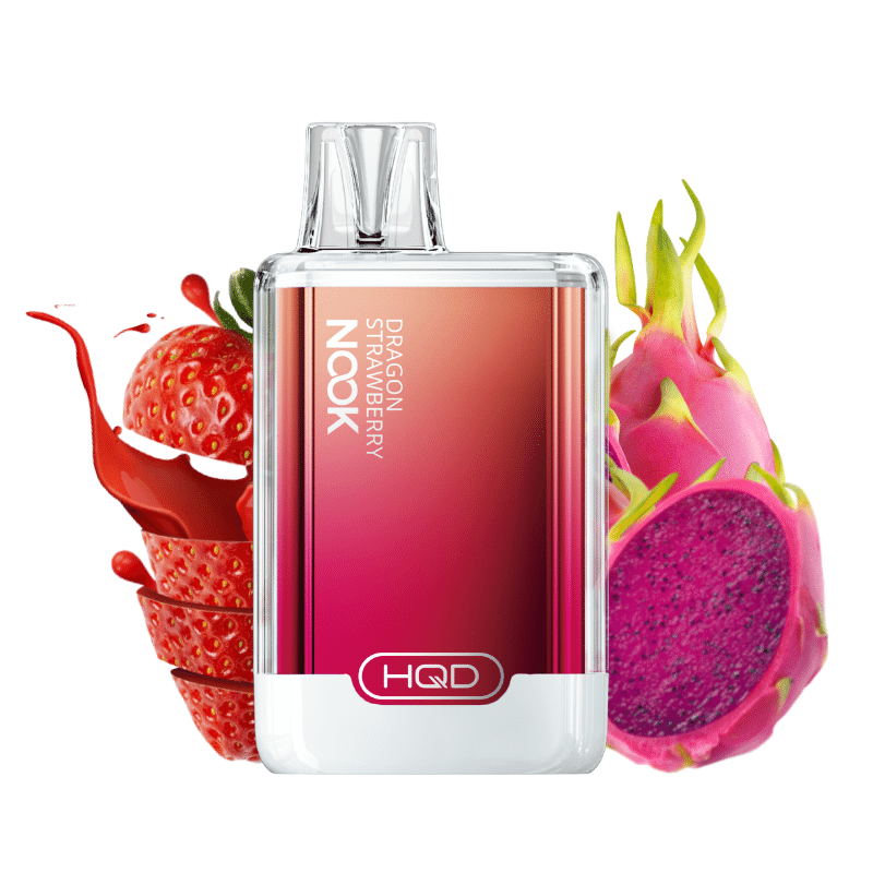 HQD Nook Dragon Strawberry 18mg/ml