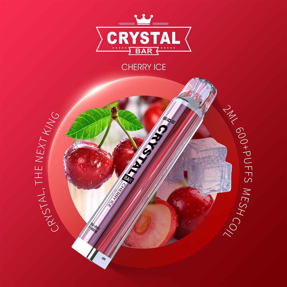 SKE Crystal Cherry Ice 20mg/ml 