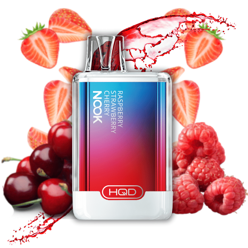 HQD Nook Raspberry Strawberry Cherry 18mg/ml 