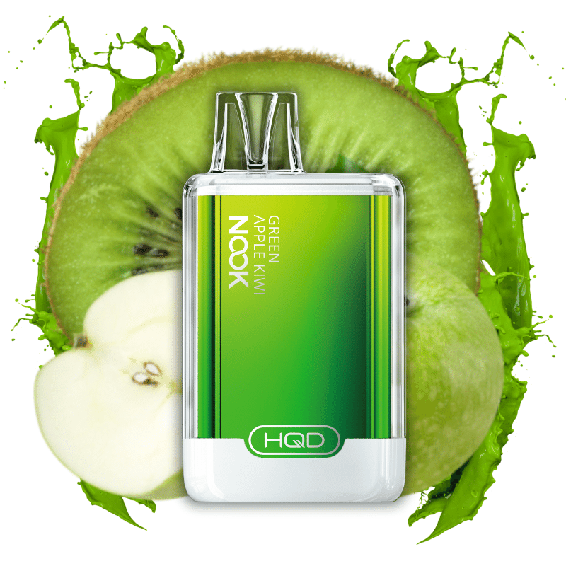 HQD Nook Green Apple Kiwi 18mg/ml 