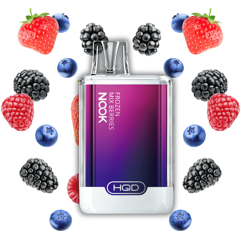 HQD Nook Frozen Mix Berries 18mg/ml