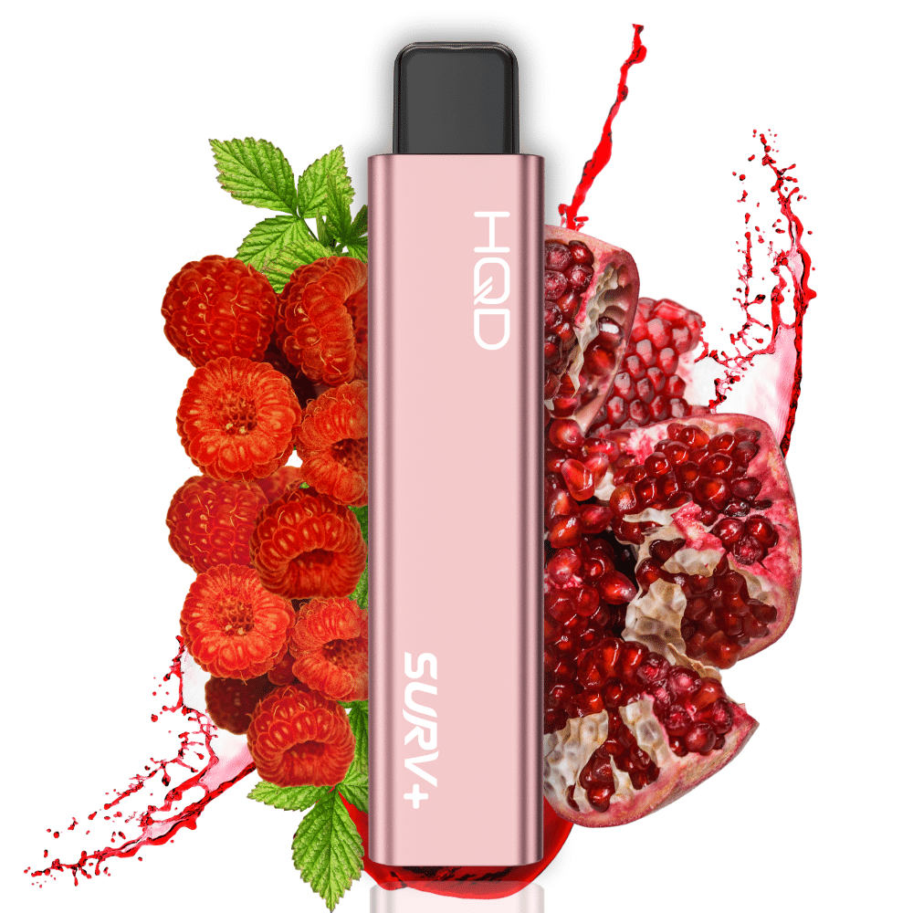 HQD Surv+ Raspberry Pomegranate 18mg/ml
