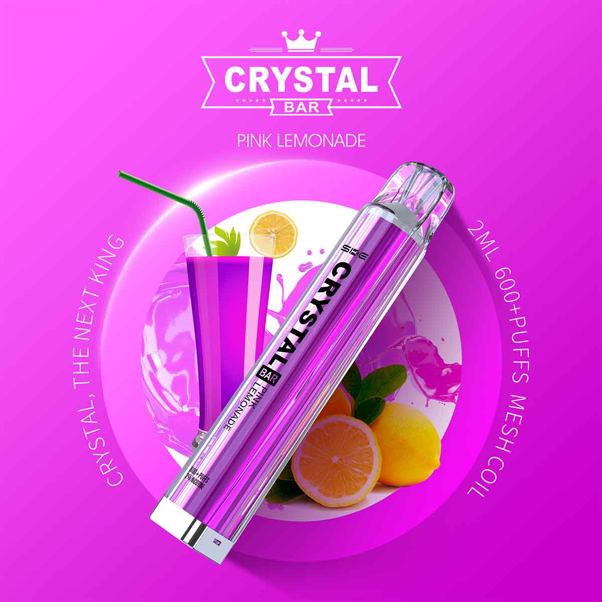 SKE Crystal Pink Lemonade 20mg/ml