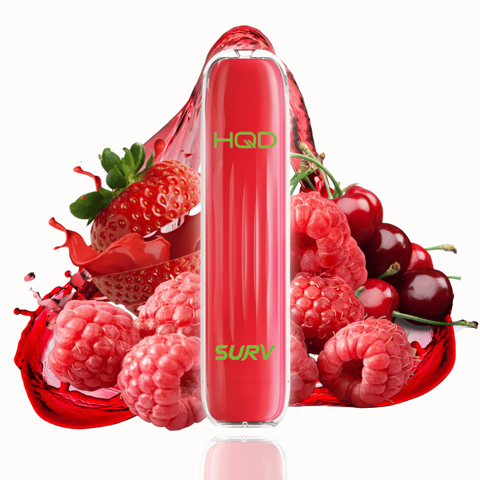HQD Surv Raspberry Strawberry Cherry 18mg/ml